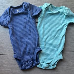 Carter's Just One You® Baby 2pk Rhino
Bodysuit - Blue Newborn